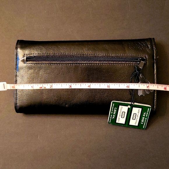 ✨HOST PICK!✨ NEW Black Leather Wallet, Multi-Compartment Organizer - Picture 5 of 14